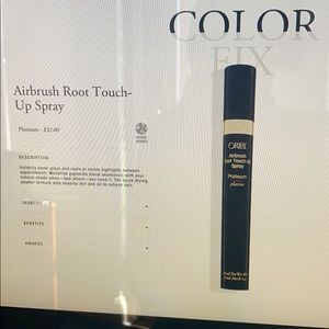 Oribe airbrush root touch up spray platinum-used